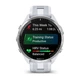 Смарт-годинник Garmin Forerunner 965 з титановим безелем, білим корпусом та біло-сірим силіконовим ремінцем - изображение 1