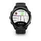 Смарт-годинник Garmin Forerunner 970 з сірим титановим безелем - зображення 2