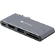 Док-станція для ноутбука Canyon Docking Station with 5 port, Thunderbolt 3 (CNS-TDS05DG) - зображення 1