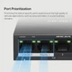 Комутатор некерований Mercusys MS105GP - зображення 3