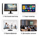 Вебкамера Full HD 1080p з автофокусом і мікрофоном, USB Plug & Play, з кріпленням на монітор, для ПК та ноутбука, з шумоподавленням, для онлайн-навчання, стрімів і YouTube - зображення 7