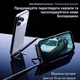 Швидка зарядка кабель 2в1 Type-C - Type-C/USB-A з підставкою для телефона 240W - зображення 6