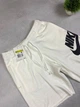 Мужские шорты Nike хлопок плотная трехнитка с надписью белые S (LUX1494) - изображение 7