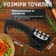 Точилка для ножів і ножиць ручна точильний станок 4 в 1 для сталевих ножів Kayfovo BL-3 - зображення 6