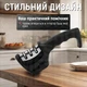 Точилка для ножів і ножиць ручна точильний станок 4 в 1 для сталевих ножів Kayfovo BL-3 - зображення 7
