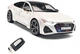 Коллекционная детализированная металлическая модель Audi RS 7 Sportback с пультом (фары, сигнал, стробоскоп) белая 1:18 - изображение 3