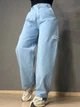 Джинсы женские XRay 241-7374 skater jeans бананы рваные 42 голубые - изображение 2