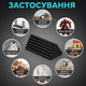 Стержни клеевые для горячего клеевого пистолета черные 7мм 1кг в упаковке 87-91шт термоклей в стержнях для ремонта и творчества - изображение 2