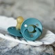 Соска пустушка розмір 2 (6 - 18 міс.) BIBS Colour Latex Round (кругла) – Island Sea - изображение 4