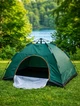 Палатка 4 местная автоматическая с москитной сеткой Traveler T3004 135х200х210см Зеленый - изображение 5