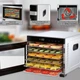 Сушилка для овощей и фруктов ProfiCook PC-DR 1218 дегидратор 650 Вт, 6 полок, нержавеющая сталь - изображение 5