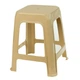 Табурет пластиковий 360*360*435 мм R-Plastic 00007/beige - зображення 2