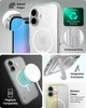 Чехол противоударный с подставкой ZAGG Gear4 Crystal Palace MagSafe для Iphone 16 Прозрачный - изображение 11