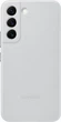 Чохол шкіряний протиударний Leather Cover для Samsung Galaxy S22 Plus (S906) Gray - зображення 1