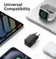 Мережевий зарядний пристрій UGREEN X512 20W USB-C GaN Fast Charger EU Black (UGR-55553) - зображення 10