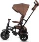 Rower dziecięcy Qplay Rito Deluxe Składany Trójkołowy Brązowy (5061047481646) - obraz 2