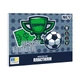 Пластилін Yes Football 18 кольорів 360 г (540715) - изображение 1
