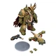 Фігурка JOYTOY Death Guard Plague Marine Champion with Plasma Pistol and Power Fist Warhammer 40K - зображення 5