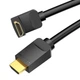 Кабель Vention HDMI M - M 2 м V2.0 4K 60Гц PVC с угловым коннектором 90 градусов Black (AARBH) - изображение 3