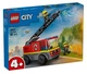 Конструктор LEGO City Пожарная машина с лестницей 82 детали (60463) - изображение 1