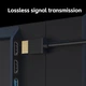 Кабель HDMI Slim, 2K 144Hz (4K 60Hz), Тонкий(3.2mm), 2m(200cm), Black - зображення 7