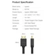 Кабель мультимедійний HDMI M to HDMI M 1.5m HD104 black Ugreen (60820) - зображення 5