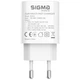 Зарядний пристрій Sigma 1xUSB-C PD33W + 1xUSB QC3.0 GaN X-power PS33-01 white (4827798527719) - зображення 3