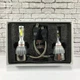 Комплект автомобільних світлодіодних LED ламп з охолодженням С6 LED H4 LED-лампи для авто 3800 Лм - зображення 5