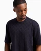Мужская футболка Armani Exchange с логотипом 1159860486 (Синий XXL) - Уценка - изображение 3