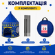 Детская игровая палатка замок для детей 135×105 см компактный большой тканевый шаттер для дома улицы для игр с сумкой-чехлом cиний для мальчика и девочки - изображение 6