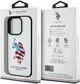 Панель U.S. Polo Leather Big DH American Flag USHCP15XPUSH для iPhone 15 Pro Max White (3666339386153) - зображення 3