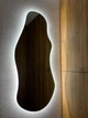 Зеркало настенное Art-com безрамное асимметричное Led-подсветкой 1260х560 мм без сенсорной кнопки (без выключателя) (BRL 9 home) - изображение 6