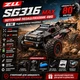 Радиоуправляемая машинка ZLL SG316 MAX 1:16 4WD 80 км/ч — скоростной RC внедорожник, дрифт машинка на пульте - изображение 1