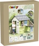 Будинок Smoby Toys Life Райдужний з літньою кухнею 145х110х127 см (3032168107380) - зображення 1