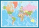 Puzzle EuroGraphics Mapa świata 1000 elementów (628136612715) - obraz 2