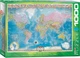 Puzzle EuroGraphics Mapa świata 1000 elementów (628136405577) - obraz 1