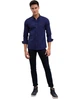 Рубашка мужская с длинным рукавом U.S. Polo Assn. 1753823.DBLUE XL темно-синяя (8683856308470) - изображение 4