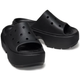 Жіночі шльопанці Платформа Чорні Crocs Stomp Slide Black (42-43, чорний) - зображення 1
