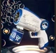 Пістолет для мильних бульбашок на батарейках Bubble Gun R1 blue - зображення 1