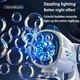 Пістолет для мильних бульбашок на батарейках Bubble Gun R1 blue - зображення 4