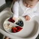 Мисочка на три секції силіконова з присоскою BabyOno бежевий - зображення 6