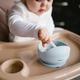 Мисочка силіконова з присоскою BabyOno блакитний - зображення 8