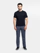 Футболка чоловіча темно-синя трикотажна Arber Crew-neck SS120 XXL зріст 5 синій (M09.19.09.621) - изображение 2