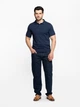 Поло чоловіче синє 100% бавовна Arber Polo knit MSS NAVT-123 XL зріст 5 синій (M09.16.06.621) - изображение 2