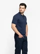 Поло чоловіче синє 100% бавовна Arber Polo knit MSS NAVT-123 XL зріст 5 синій (M09.16.06.621) - изображение 3