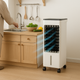 Охладитель-увлажнитель воздуха 120W на колесиках с 3 скоростями и пультом AD26-6 5.5л 24 × 20 × 56 см Белый - изображение 3