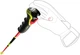 Гірськолижні палиці LEKI Venom GS 3D 115 см (4028173282036) - зображення 7