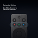 Оригинальный пульт дистанционного управления TCL Smart Control Bluetooth RC802A с настраиваемыми кнопками, голосовым управлением, быстрой регулировкой яркости/эффектов. - изображение 2