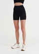 Безшовні шорти в рубчик з пуш-ап ефектом Giulia Shorts Rib Shape розмір L-XL black (чорний) - изображение 2