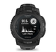 Смарт-годинник Garmin Instinct 3 (45 мм) Solar Tactical Edition чорний - изображение 3